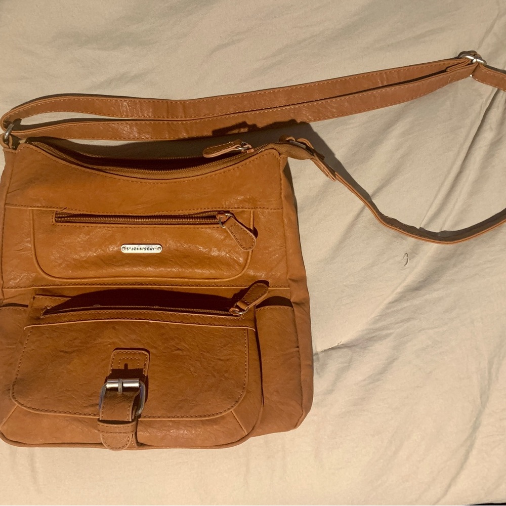 Tan purse